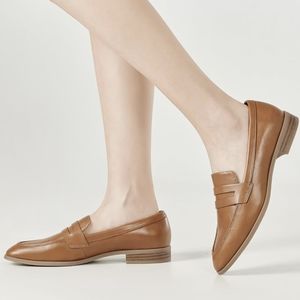 Brown Penny Loafers Size 7